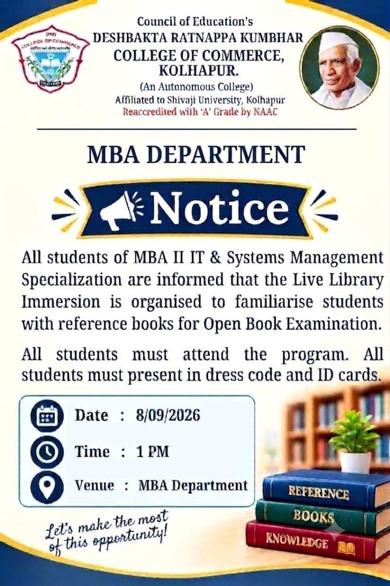 Live Library Immersion Activity